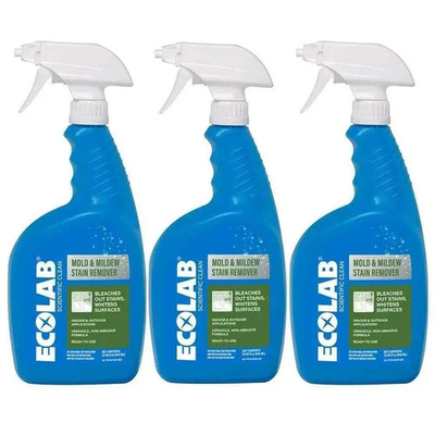 #ad Ecolab 32 fl. oz. Mold and Mildew Stain Remover 3 Pack $14.58