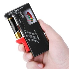 Batterietester, Batteriepr&uuml;fer Analog, AA AAA C D 9V, digital, tragbar