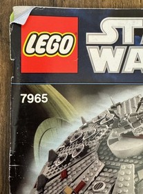 Lego 7965 Star Wars Millennium Falcon Instruction Book #2 Only