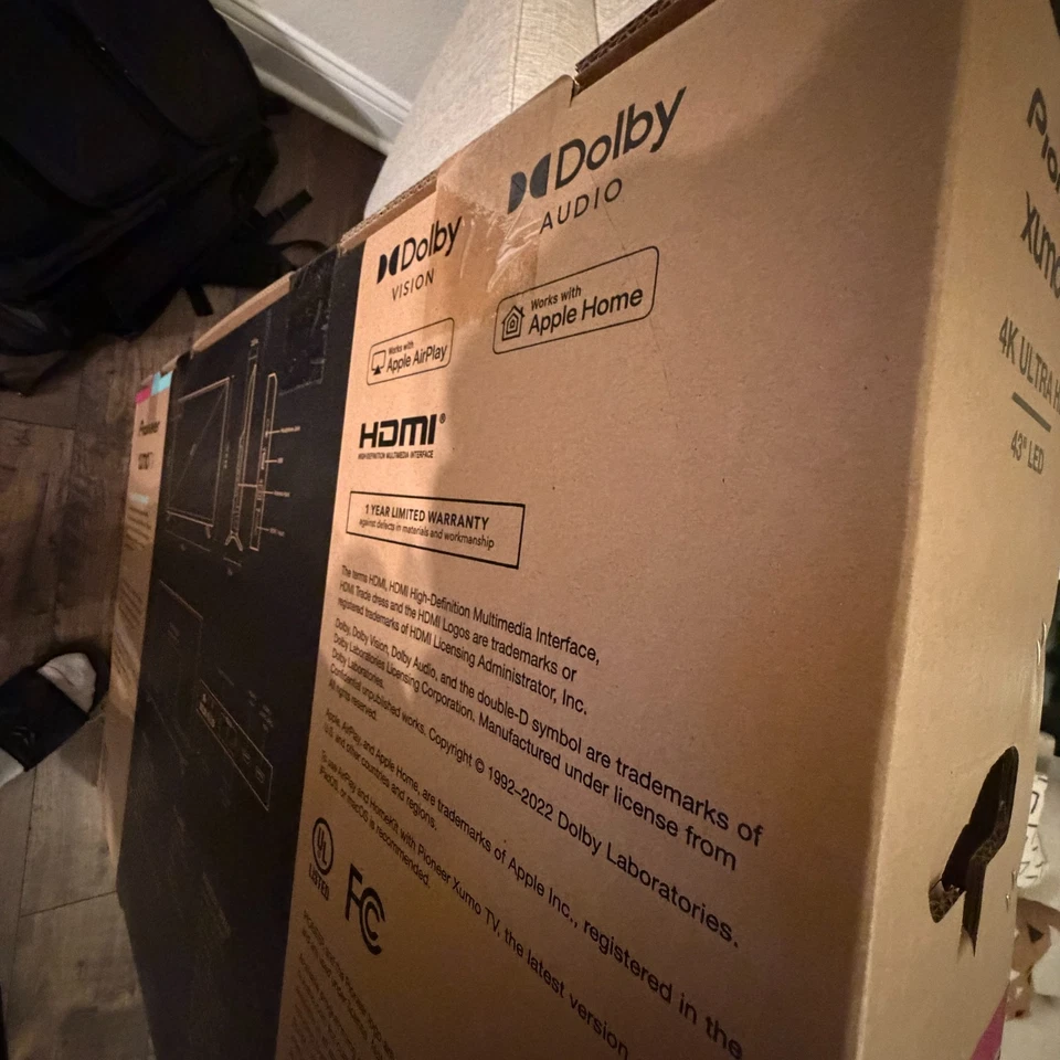 Pioneer PN43-751-24U 43" Class LED 4K UHD Smart Xumo TV Brand New, Unopened - Image 2 of 4