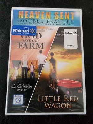 Heaven Sent Double Feature New Sealed DVD God Save Our Farm Little Red Wagon