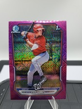 2026 Bowman Chrome Coy James # BCP-33 Pink Mojo / 299