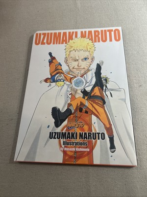 Naruto Illustrations ''Uzumaki Naruto'' & ''Naruto'' Masashi Kishimoto Art Book set