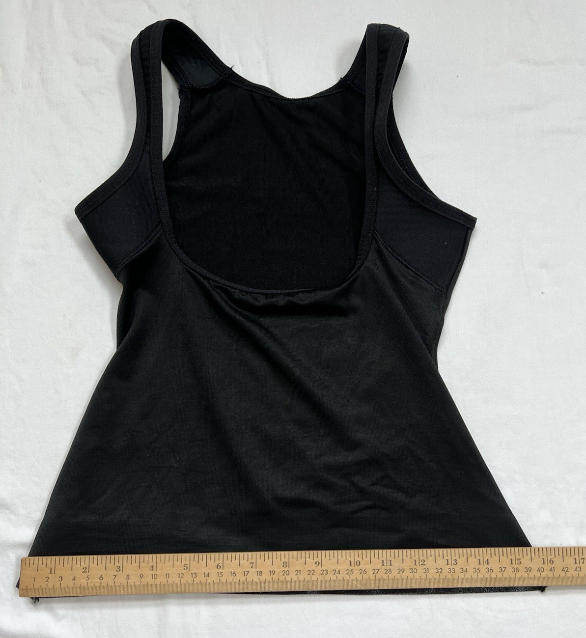 Naomi & Nicole Shapeware Size Large Top Body Shaper Torsette Style 771 Black