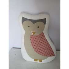 Owl Bird shape Throw Bed Pillow 100% cotton 1...