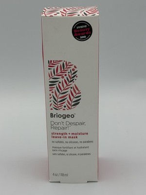 Briogeo Dont Despair Repair Strength Moisture Leave In Mask 4oz Treatment New