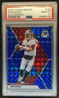 2020 Mosaic Tom Brady Prizm Blue #32/99 Buccaneers PSA 10