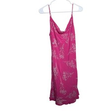ASTR The Label Dress Women's Large Pink Cowl Shift Sleeveless Mini Summer