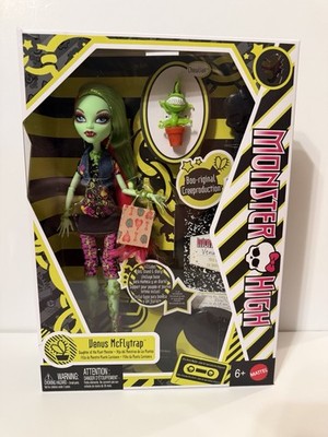 New Monster High Boo-riginal Creeproduction Venus McFlytrap Doll w Diary,Stand,P