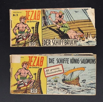 Auswahl: JEZAB Walter Lehning Verlag Piccolo Comic 1954 Nr. 1 + 8 - Bild 1 von 4