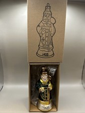 1982 Vintage Memories of Santa Christma Glass Ornament Santa Claus with /Box 5 .