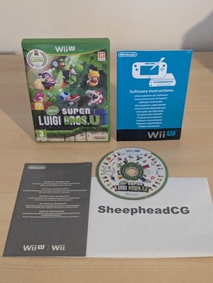 New Super Luigi U Nintendo Wii U - Disc Near Mint, getestet & komplett UK PAL