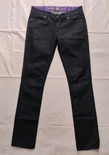 Rich & Skinny Sleek Jeans Women's Size 30 (32x33 Actual) Dark Blue Made In USA