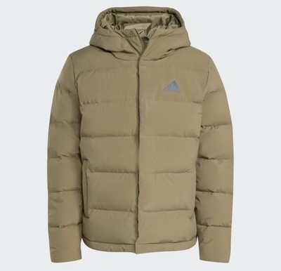 ADIDAS HELIONIC CLIMAWARM HOODED DOWN JACKET JX0580 Size S