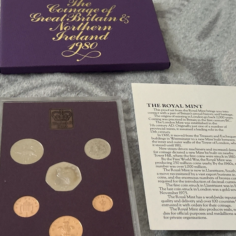 1980  The Coinage of Great Britain and Northern Ireland   - Image 4 of 4