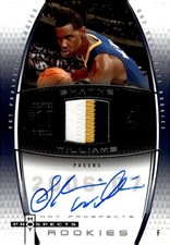 2006-07 Fleer Hot Prospects #74 Shawne Williams #/250