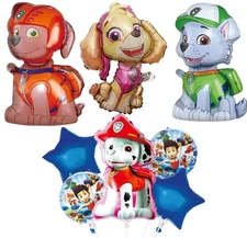 Paw Patrol Helium Balloon Happy Birthday Foil Balloons Party Boy Girl
