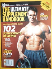 JAY CUTLER muscle & fitness ULTIMATE SUPPLEMENT HANDBOOK johnnie jackson