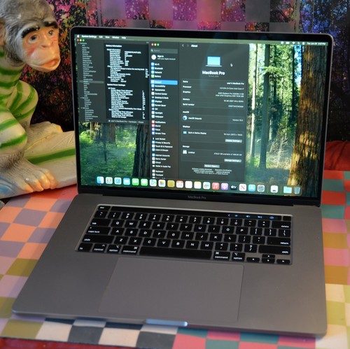 16" Macbook Pro 2019 Core i7 2.6 16GB 512GB SSD 5300M Sequoia SPACE GRAY A2141