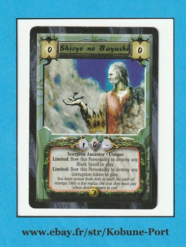 Rares Anvil of Despair AoD L5R CCG Legend of the Five Rings Clan Wars - Picture 23 of 70