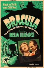Dracula movie poster print style f - Bela Lugosi - 11 x 17 inches