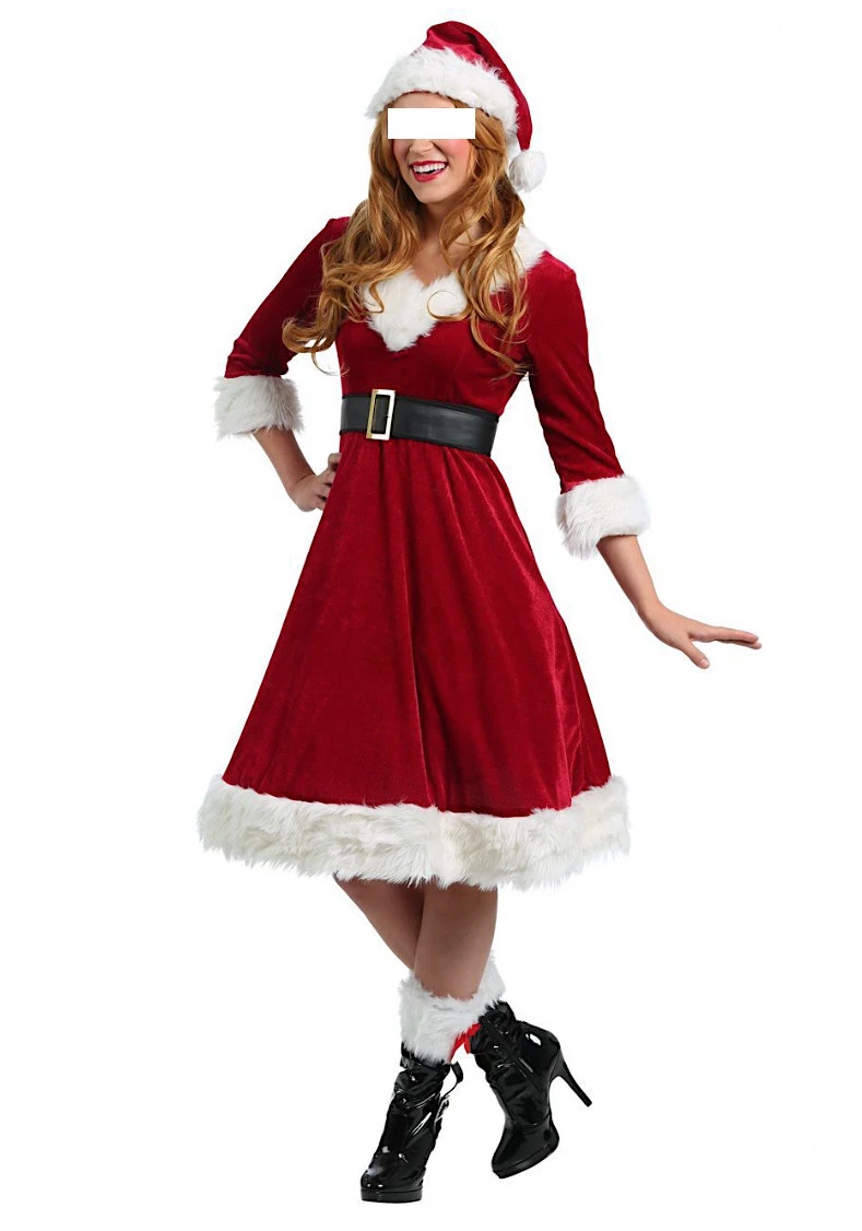 Abito babbo hotsell natale donna