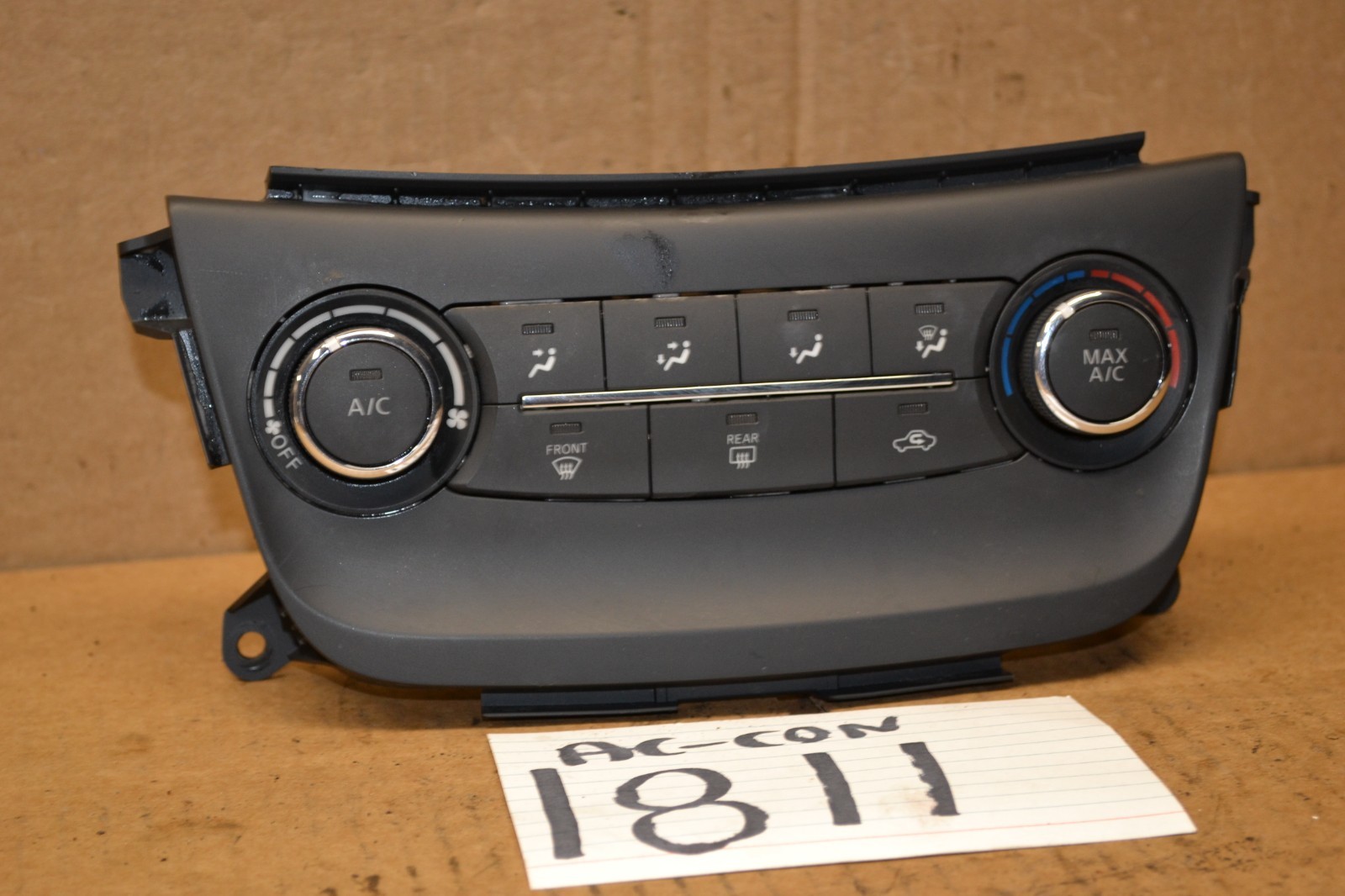 2015 2016 Nissan Sentra AC and Heater Control Used Stock #1811-AC 