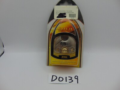 New DB Link Car Audio Gold BTN3 Battery Terminal Old School