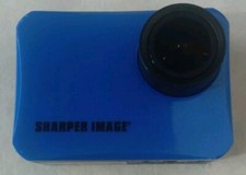 Sharper Image SVC701 Waterproof 4K Full HD Action Cam Camera Blue