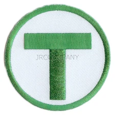 Patch- The Massachusetts Bay Trans Authority BOSTON TRANSIT (MBTA) # 22215 -NEW 