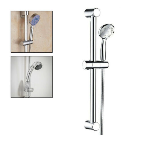 20-25mm Universal Verstellbar Duschkopfhalterung Halter Poliert Chrom für Stange - Bild 12 von 13