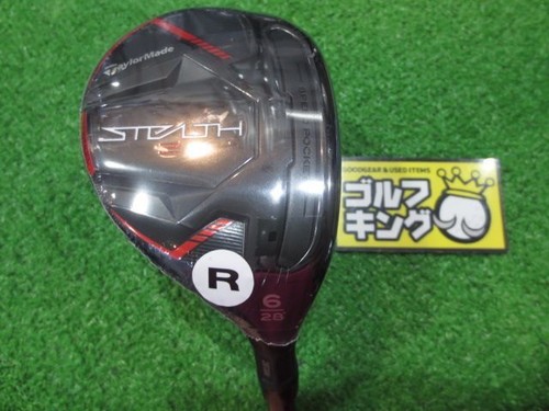 MINT Golf Utility TaylorMade STEALTH2 RESCUE TENSEI RED TM60 (R) 28 U6 JAPAN