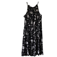 Banana Republic Dress small black sleeveless elastic waist
