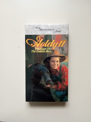 Goldy II The Saga Of The Golden Bear VHS NEW SEALED 