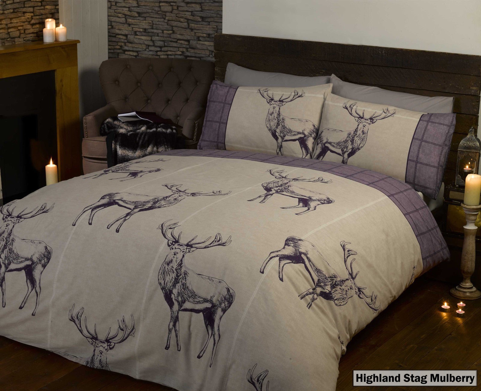 Animal Photographic Print Duvet Quilt Cover Bedding Set & Pillowcases