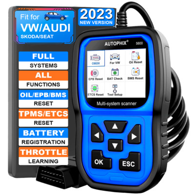 AUTOPHIX 5600 OBD2 Profi KFZ Diagnosegerät Auto Alle System Scanner für VAG VW