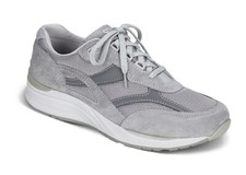 SAS Men's Shoes Journey Mesh Gray Comfort Lace Up Sneaker Many Sizes And Widths