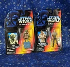Star Wars Action Figure Power of the Force Yoda And Luke Kenner 1995