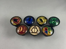 Harry Potter House, 9 3/4, Hogwarts, and Deathly Hallows Knobs