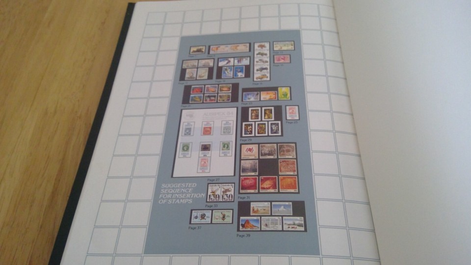 Australian 1984 First Day Issue Year Book and all Stamps MNH Very Good