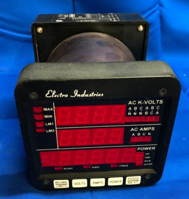 ELECTRO INDUSTRIES MODEL DMMS300 MEASUREMENTS GAUGE