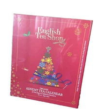 English Tea Shop 25 Count Organic TEA Christmas Advent Calendar  Exp 06/26