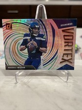 2021 Donruss RUSSELL WILSON VTX-RWI VORTEX GALACTIC HOLO FOIL Insert SP Seahawks