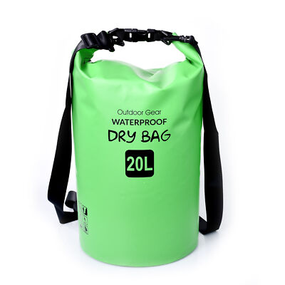 20L Dry Bag Waterproof Outdoor Swimming Rafting Kayaking Sailing Canoe Backpack