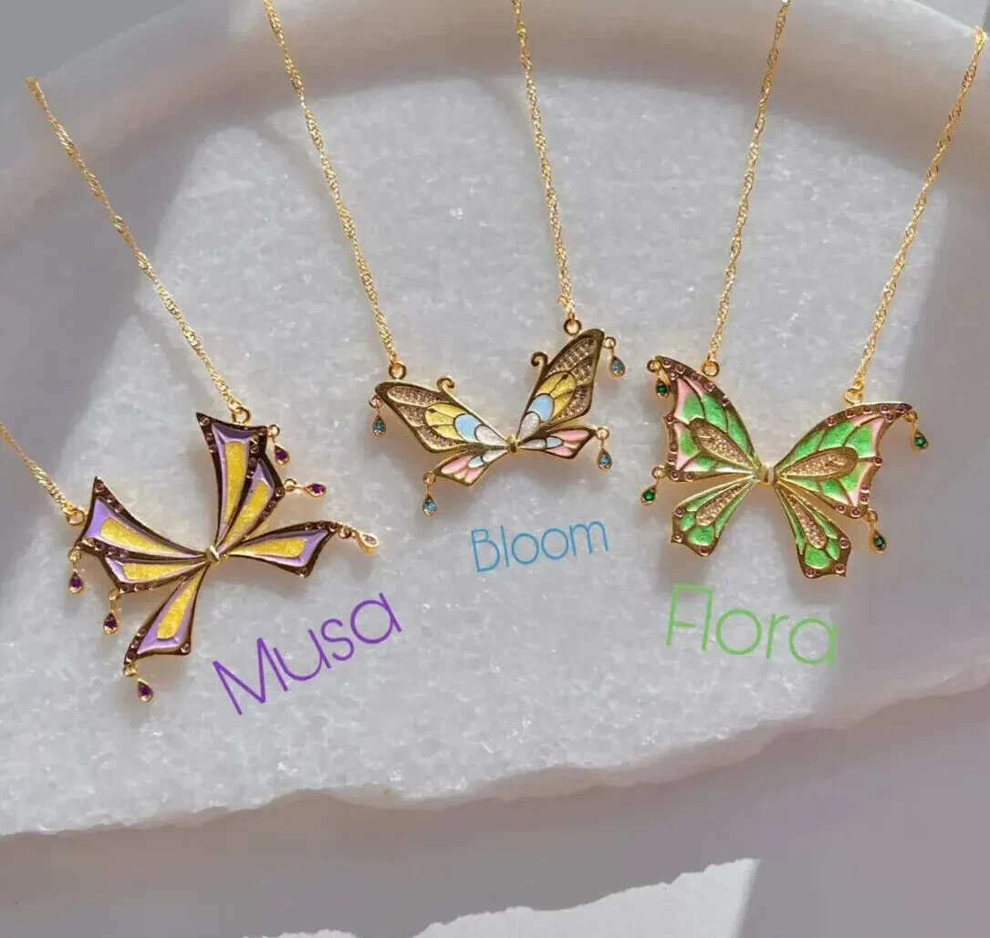 Stella and dot angel wing necklace sale