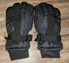 Scott Gripper womens black winter ski gloves size Small 6.5