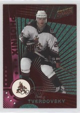 1997-98 Pacific Dynagon Red Oleg Tverdovsky #99 x5p