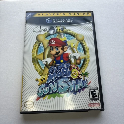 Super Mario Sunshine [Player's Choice] (Nintendo GameCube, 2003) Complete, Nice!