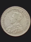1929 Canada 25 Cents Silver coin - KING GEORGE V