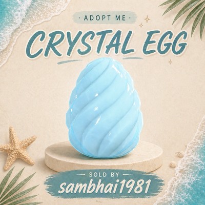  Crystal Eggs Adopt From Me Today! | 50X - 100X - 200X - 500X | Cheap & Fast! 